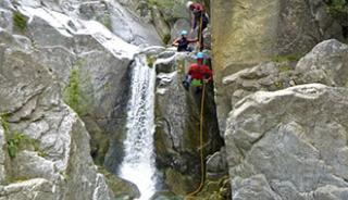 Canyoning près de Perpignan